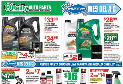 O'Reilly Auto Parts (ES) Weekly Ad & Flyer May 27 to June 23
