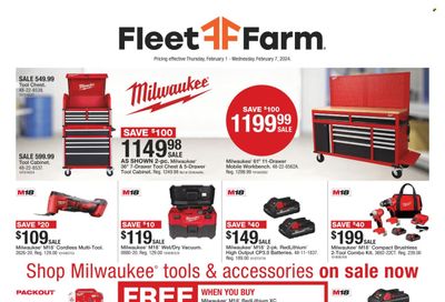 Fleet Farm (IA, MN, ND, WI) Weekly Ad Flyer Specials February 1 to February 7, 2024