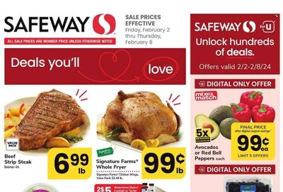 Safeway (DC, MD) Weekly Ad Flyer Specials February 2 to February 8, 2024