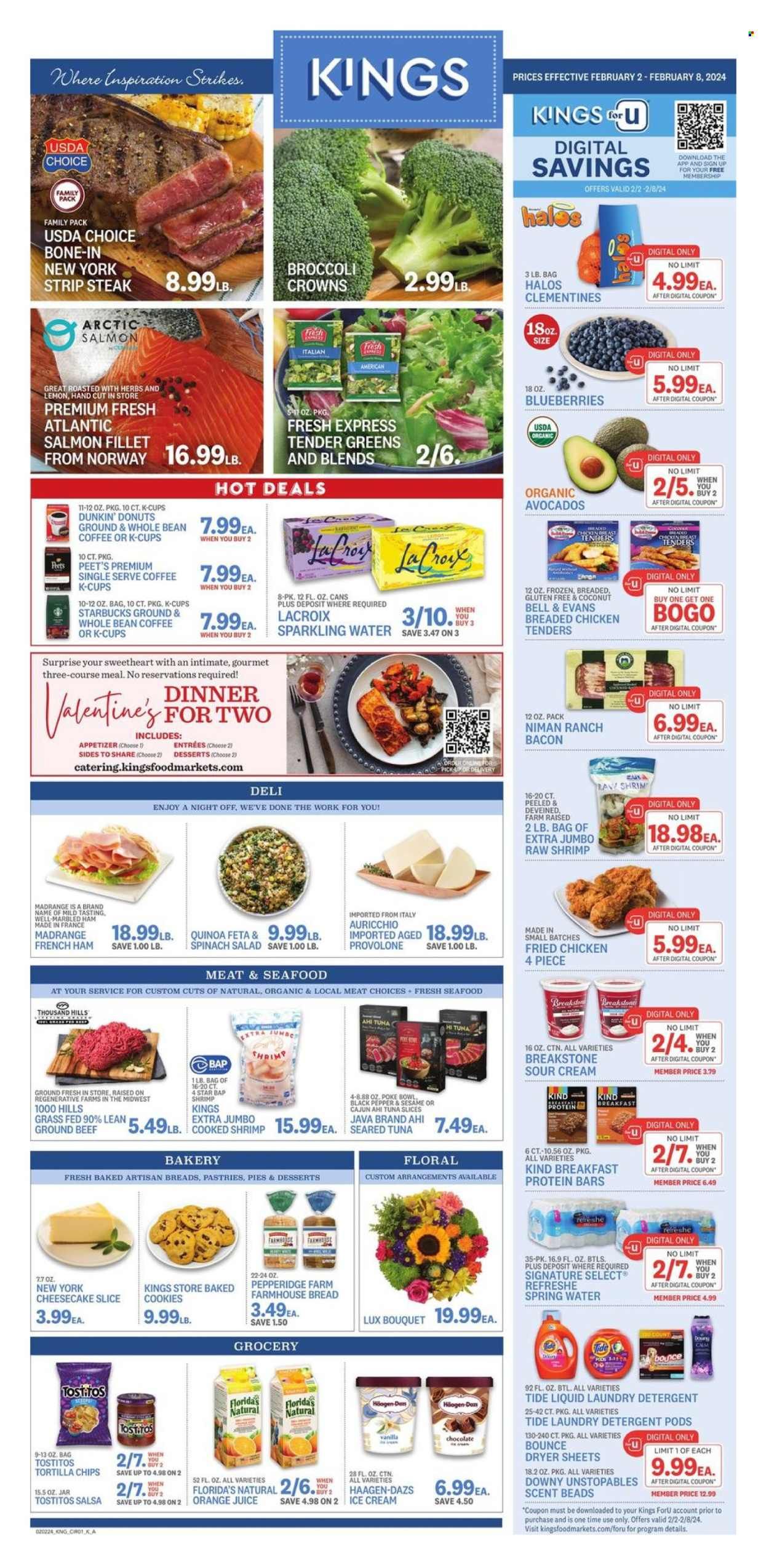 Kings Food Markets (CT, NJ, NY) Weekly Ad Flyer Specials February 2 to February 8, 2024