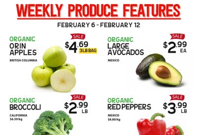 Pomme Natural Market Weekly Produce Flyer February 6 to 12