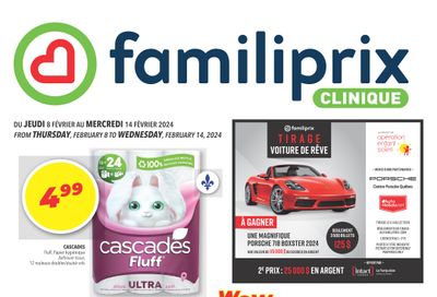 Familiprix Clinique Flyer February 8 to 14