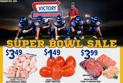 Victory Meat Market Flyer February 6 to 10