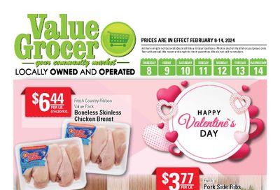 Value Grocer Flyer February 8 to 14