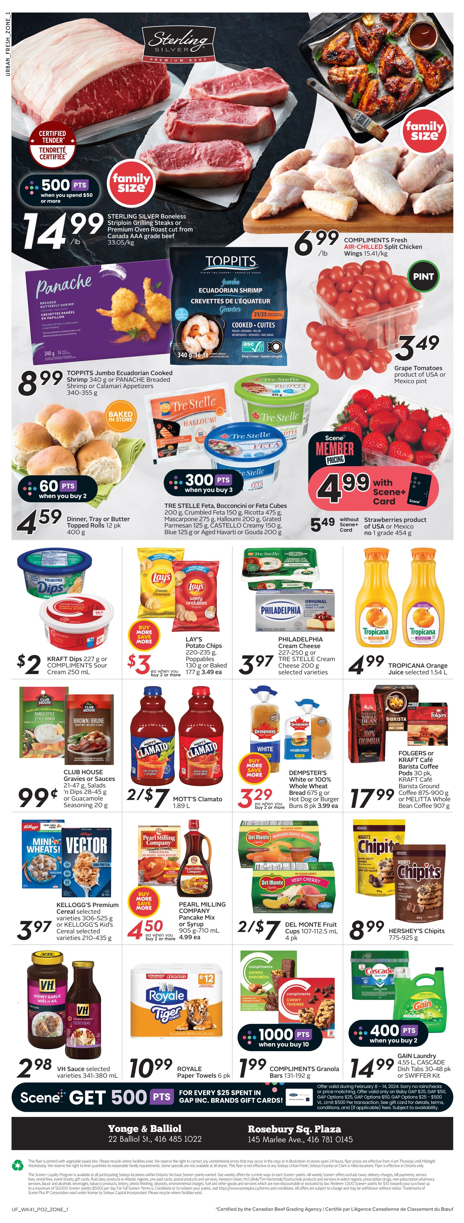 Sobeys Urban Fresh Flyer February 8 to 14