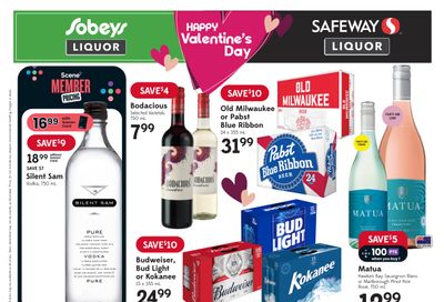 Sobeys/Safeway (AB) Liquor Flyer February 8 to 14