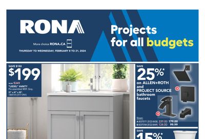 Rona (West) Flyer February 8 to 21