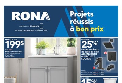Rona (QC) Flyer February 8 to 21