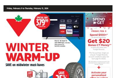 Canadian Tire (ON) Flyer February 9 to 15