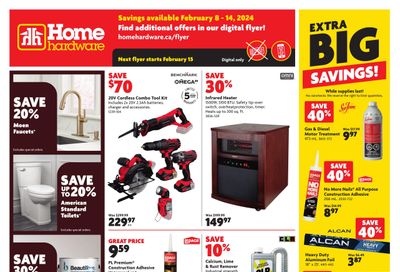 Home Hardware (BC) Flyer February 8 to 14
