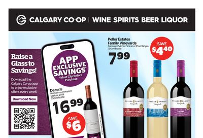 Calgary Co-op Liquor Flyer February 8 to 14