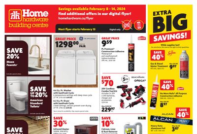 Home Hardware Building Centre (ON) Flyer February 8 to 14