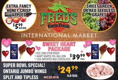 Fred's Farm Fresh Flyer February 7 to 13