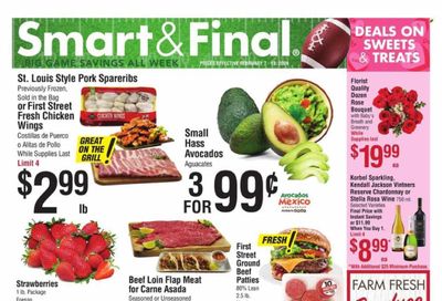 Smart & Final Weekly Ad Flyer Specials February 7 to February 13, 2024