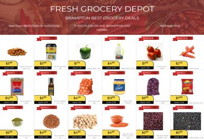 Fresh Grocery Depot Flyer February 8 to 14