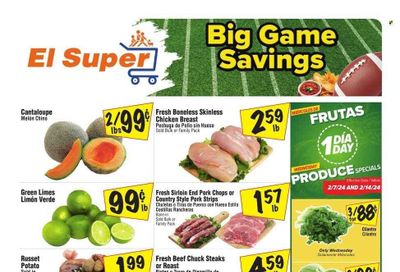El Super (NM) Weekly Ad Flyer Specials February 7 to February 13, 2024