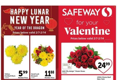 Safeway (CA) Weekly Ad Flyer Specials February 7 to February 13, 2024