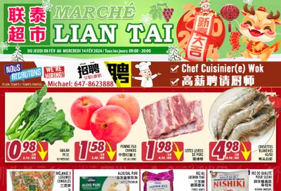 Marche Lian Tai Flyer February 8 to 14