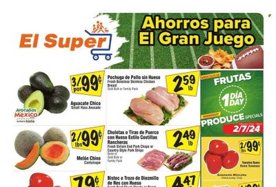 El Super (CA) Weekly Ad Flyer Specials February 7 to February 13, 2024