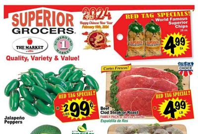 Superior Grocers (CA) Weekly Ad Flyer Specials February 7 to February 13, 2024