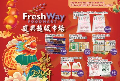 FreshWay Foodmart Flyer February 9 to 15