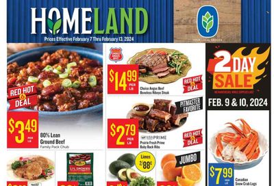 Homeland (OK, TX) Weekly Ad Flyer Specials February 7 to February 13, 2024