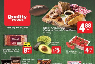 Quality Foods Flyer February 8 to 14