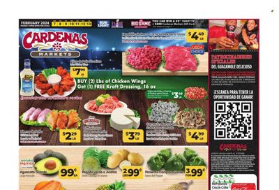 Cardenas (CA, NV) Weekly Ad Flyer Specials February 7 to February 13, 2024