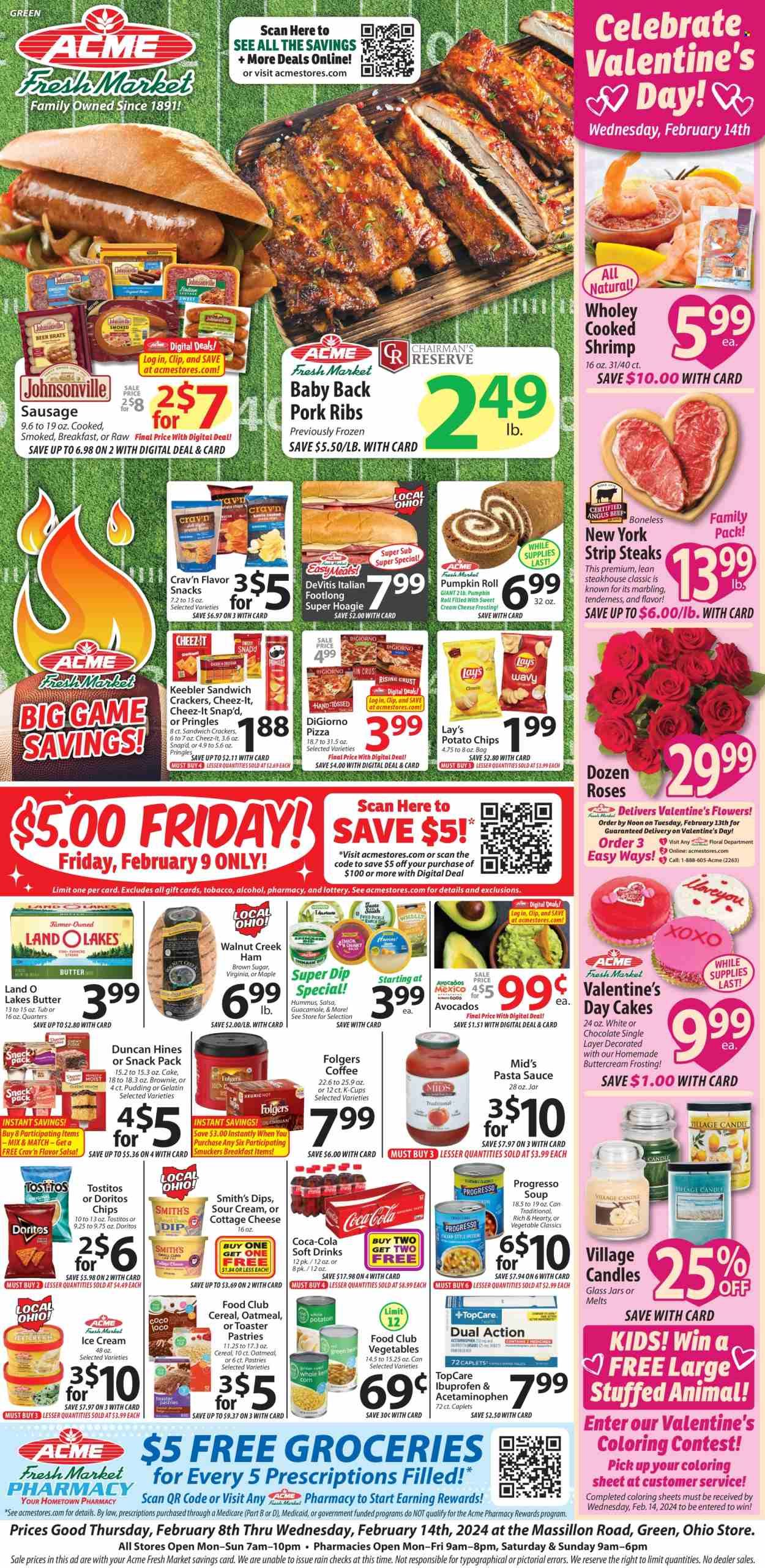ACME Fresh Market (OH) Weekly Ad Flyer Specials February 8 to February 14, 2024