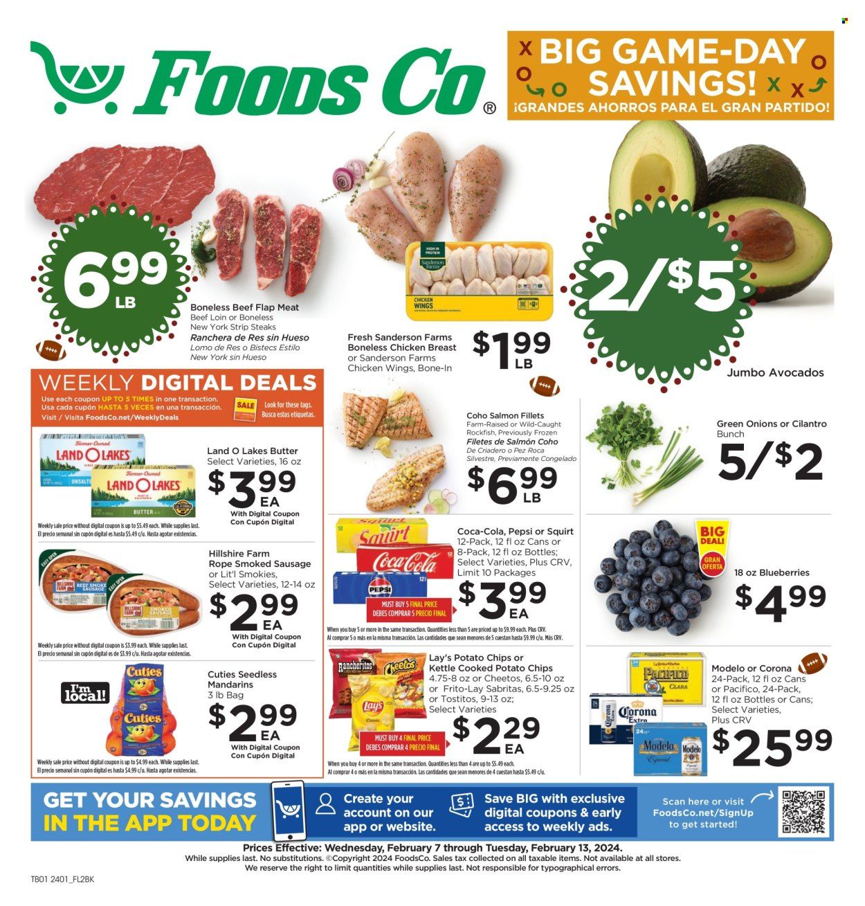 Foods Co (CA, OH, VA) Weekly Ad Flyer Specials February 7 to February 13, 2024