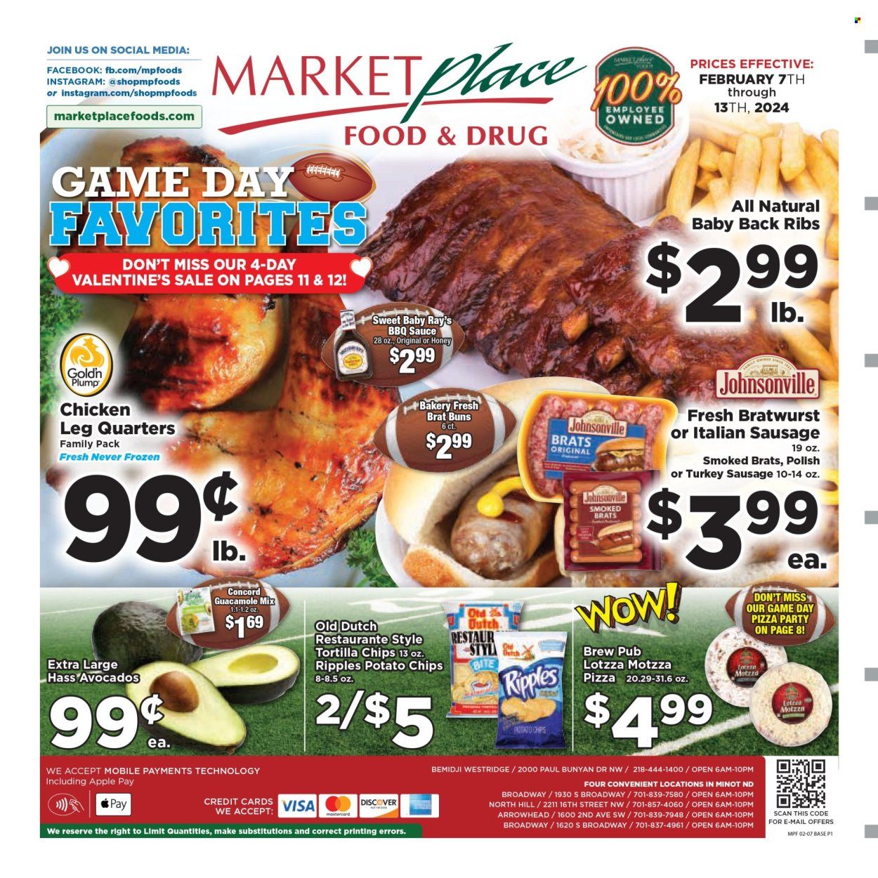 Marketplace Foods (ND) Weekly Ad Flyer Specials February 7 to February 13, 2024
