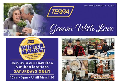 Terra Greenhouses Flyer February 9 to 15