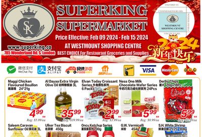 Superking Supermarket (London) Flyer February 9 to 15