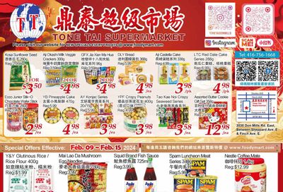 Tone Tai Supermarket Flyer February 9 to 15