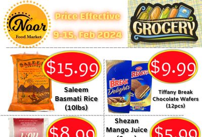 Noor Food Market Flyer February 9 to 15