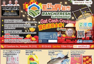 Ranch Fresh Supermarket Flyer February 9 to 15