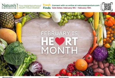 Nature's Emporium Weekly Flyer February 9 to 15
