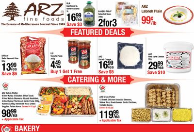 Arz Fine Foods Flyer February 9 to 15