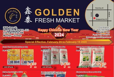 Golden Fresh Market Flyer February 9 to 15
