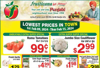 Fruiticana (Calgary) Flyer February 9 to 15