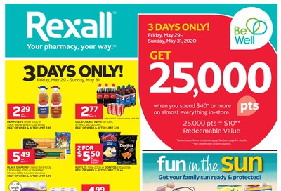 Rexall (West) Flyer May 29 to June 4