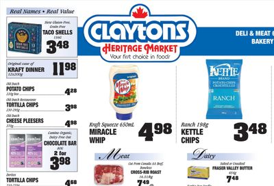Claytons Heritage Market Flyer February 9 to 15