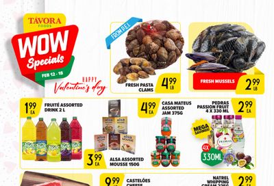 Tavora Foods Flyer February 12 to 18