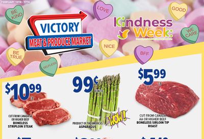 Victory Meat Market Flyer February 13 to 17