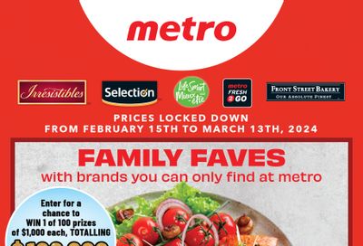 Metro (ON) Private Label Flyer February 15 to March 13