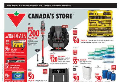 Canadian Tire (West) Flyer February 16 to 22