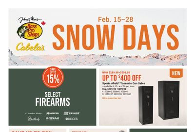 Cabela's Flyer February 15 to 28