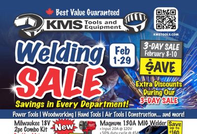 KMS Tools & Equipment Flyer February 1 to 29