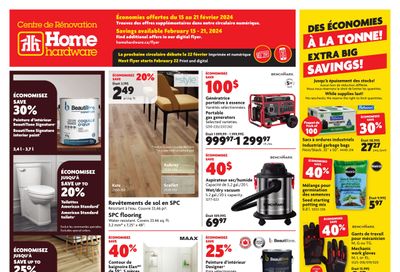 Home Hardware Building Centre (QC) Flyer February 15 to 21