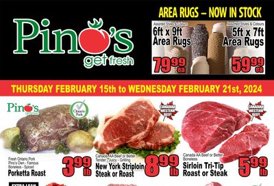 Pino's Flyer February 15 to 21